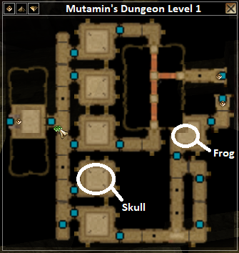 Mutamin Dungeon Lvl 1 Map